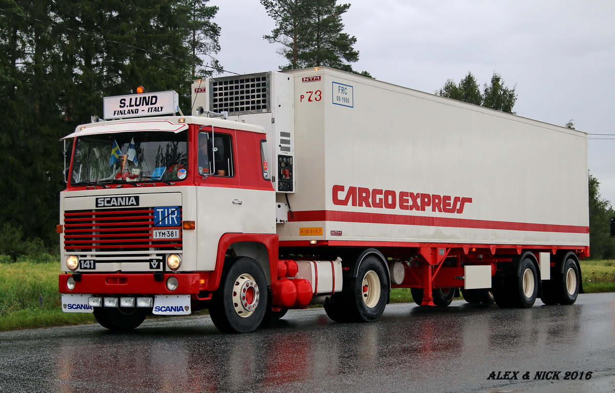 Финляндия, № IYM-381 — Scania (I) (общая модель)