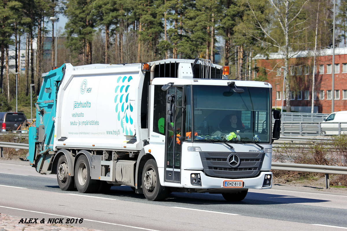 Финляндия, № EMZ-810 — Mercedes-Benz Econic