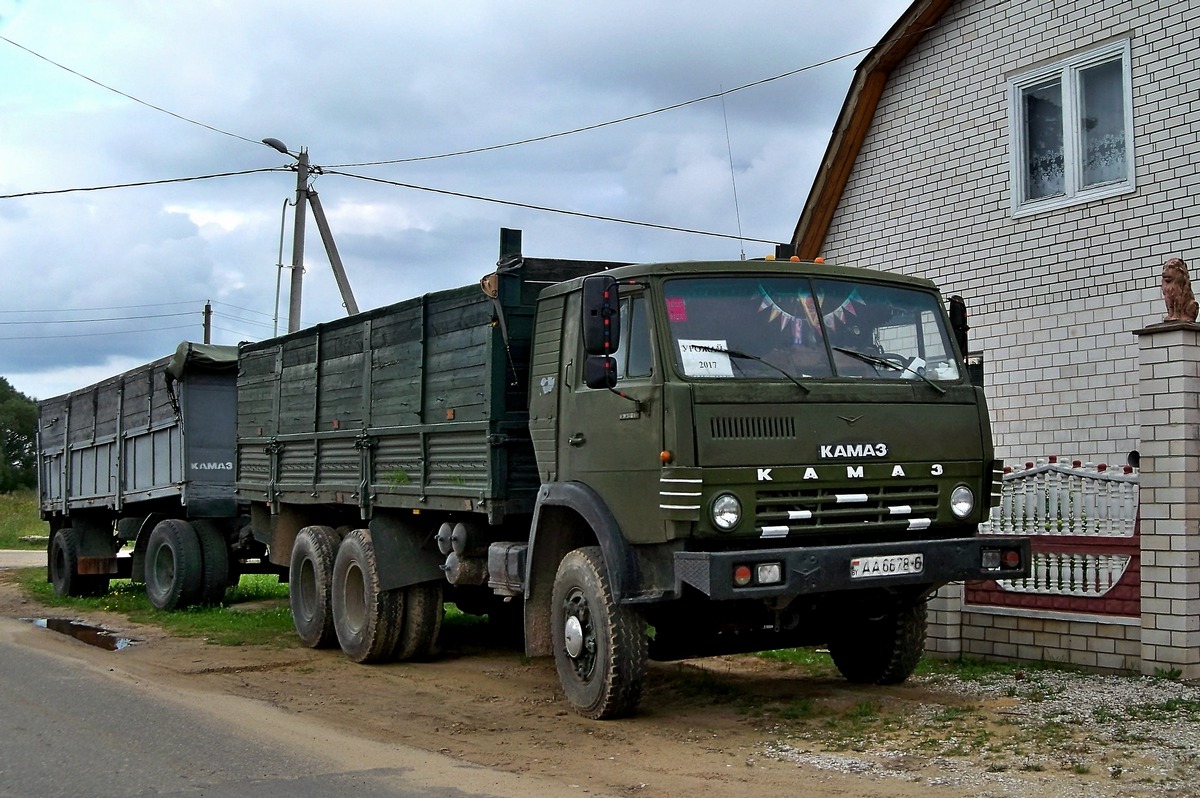 Могилёвская область, № АА 6678-6 — КамАЗ-53213