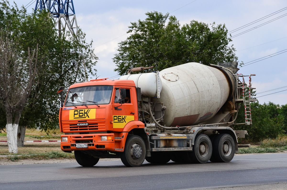 Волгоградская область, № Х 206 ЕН 750 — КамАЗ-6520-61