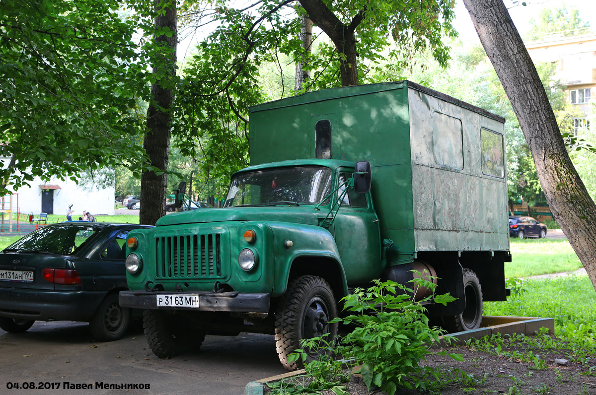 Москва, № Р 3163 МН — ГАЗ-52-07