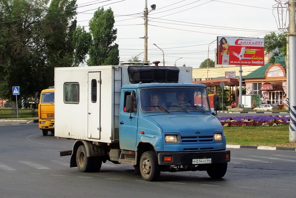 Саратовская область, № Р 014 УС 64 — ЗИЛ-5301 "Бычок"(общая модель)