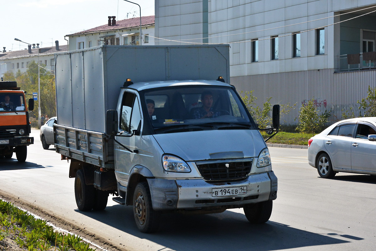 Саха (Якутия), № В 194 ЕВ 14 — ГАЗ-33104 "Валдай"