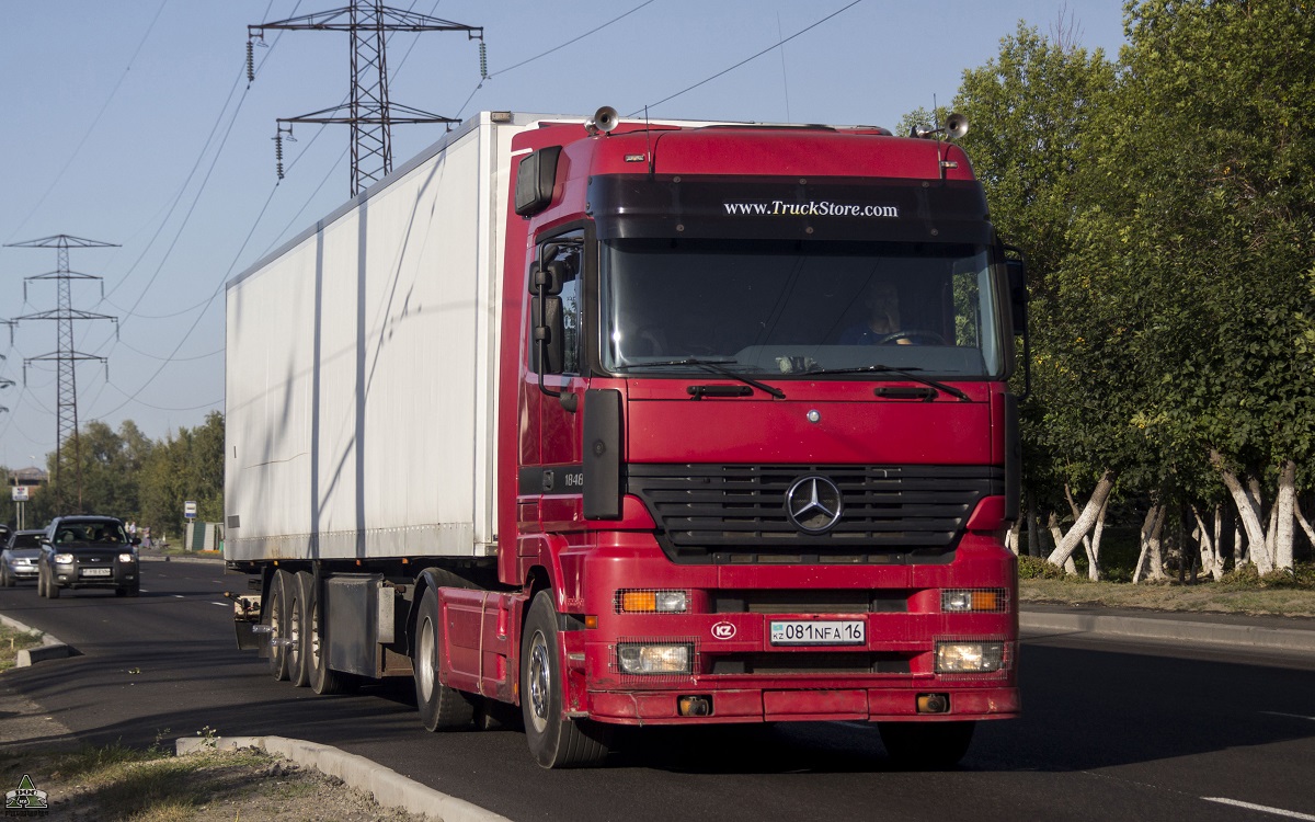 Восточно-Казахстанская область, № 081 NFA 16 — Mercedes-Benz Actros ('1997) 1848