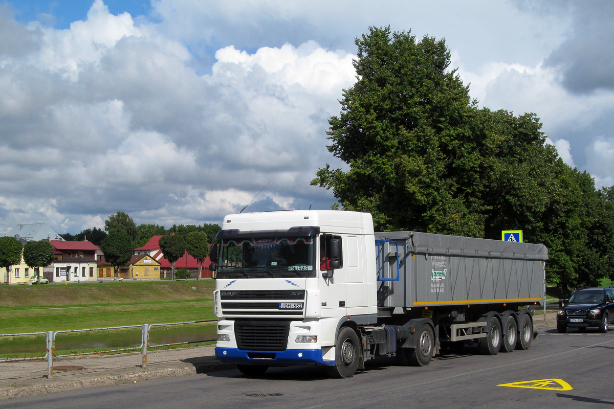 Литва, № JDH 562 — DAF XF95 FT