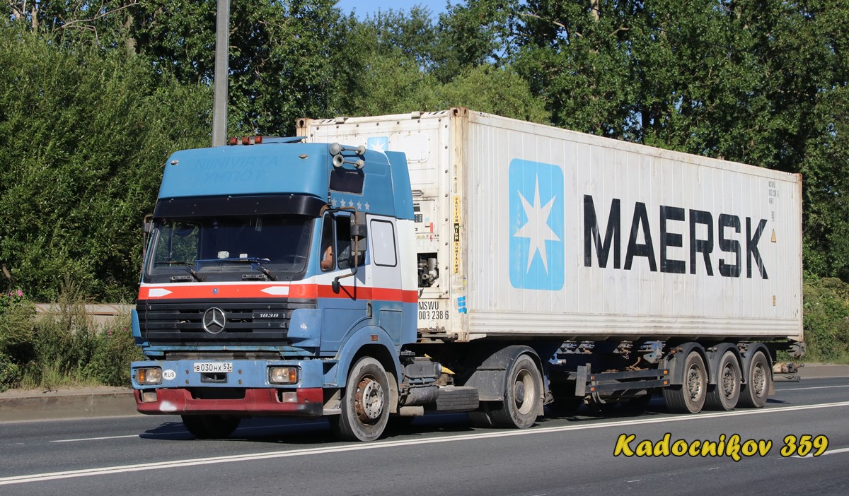 Новгородская область, № В 030 НХ 53 — Mercedes-Benz SK 1838