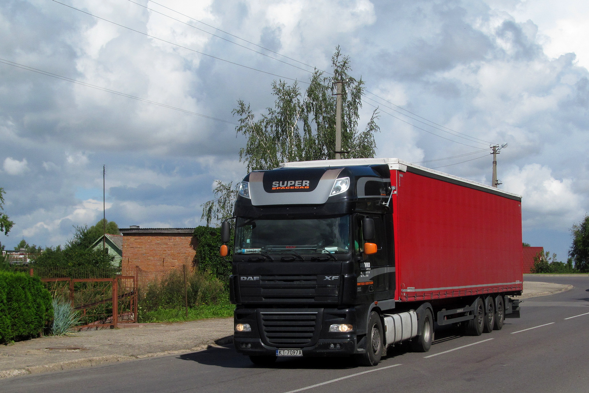 Польша, № KT 7097A — DAF XF105 FT