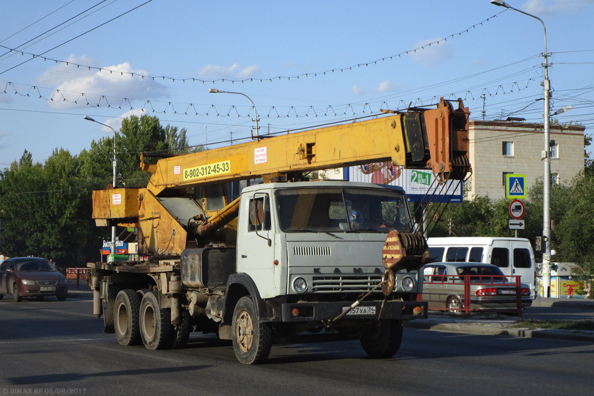 Волгоградская область, № С 157 ХА 34 — КамАЗ-53213