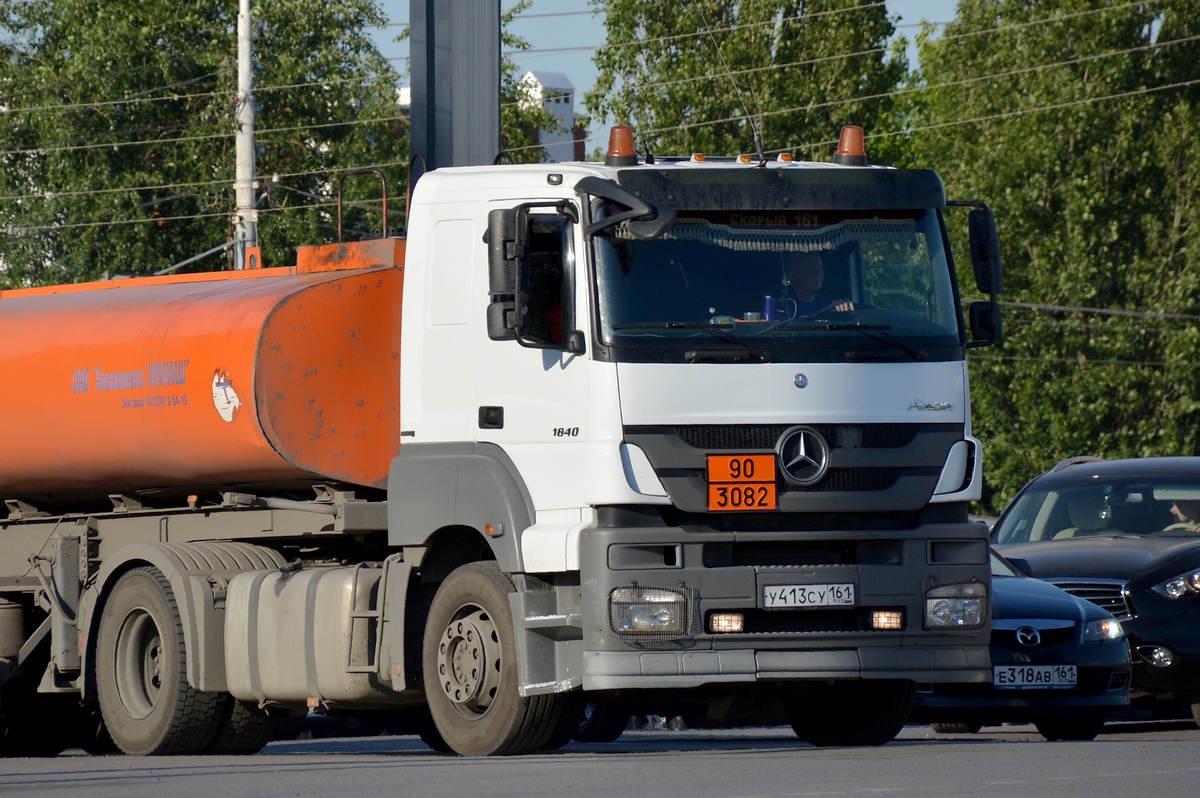 Ростовская область, № У 413 СУ 161 — Mercedes-Benz Axor 1840 [Z9M]