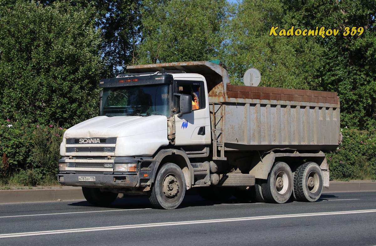 Санкт-Петербург, № Н 783 АУ 178 — Scania ('1996) T-Series 124C