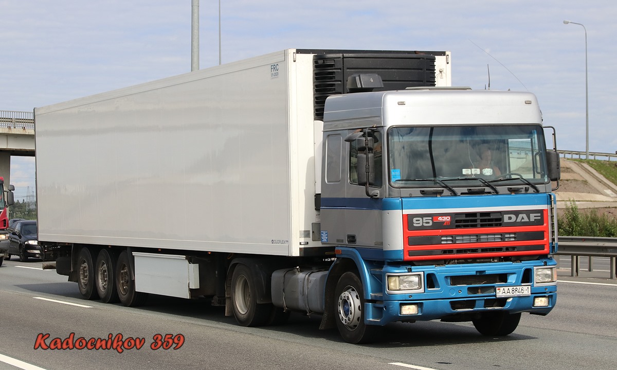 Брестская область, № АА 8846-1 — DAF 95 FT