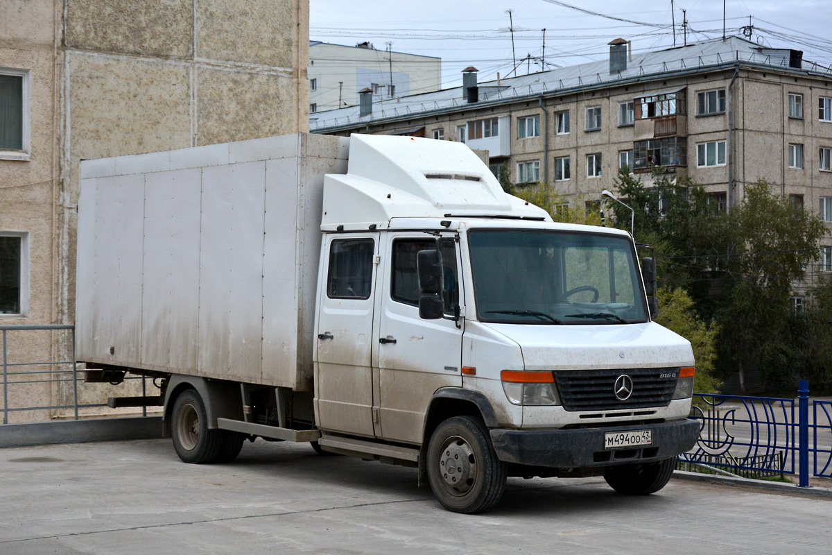 Кировская область, № М 494 ОО 43 — Mercedes-Benz Vario (общ.м)