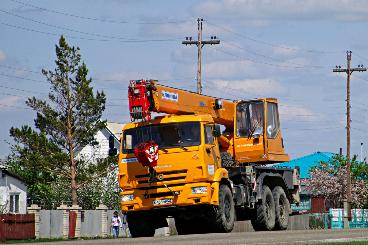 Алтайский край, № К 461 ХМ 22 — КамАЗ-43118-46