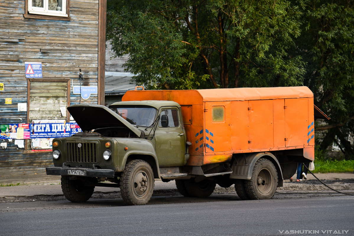 Архангельская область, № А 914 ТЕ 29 — ГАЗ-53-12