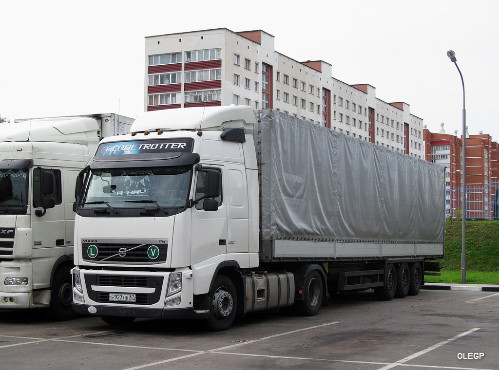 Смоленская область, № Е 923 НК 67 — Volvo ('2008) FH.420