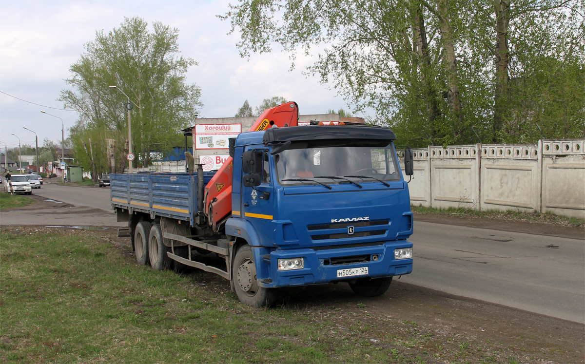 Красноярский край, № Н 505 КР 124 — КамАЗ-65117-N3