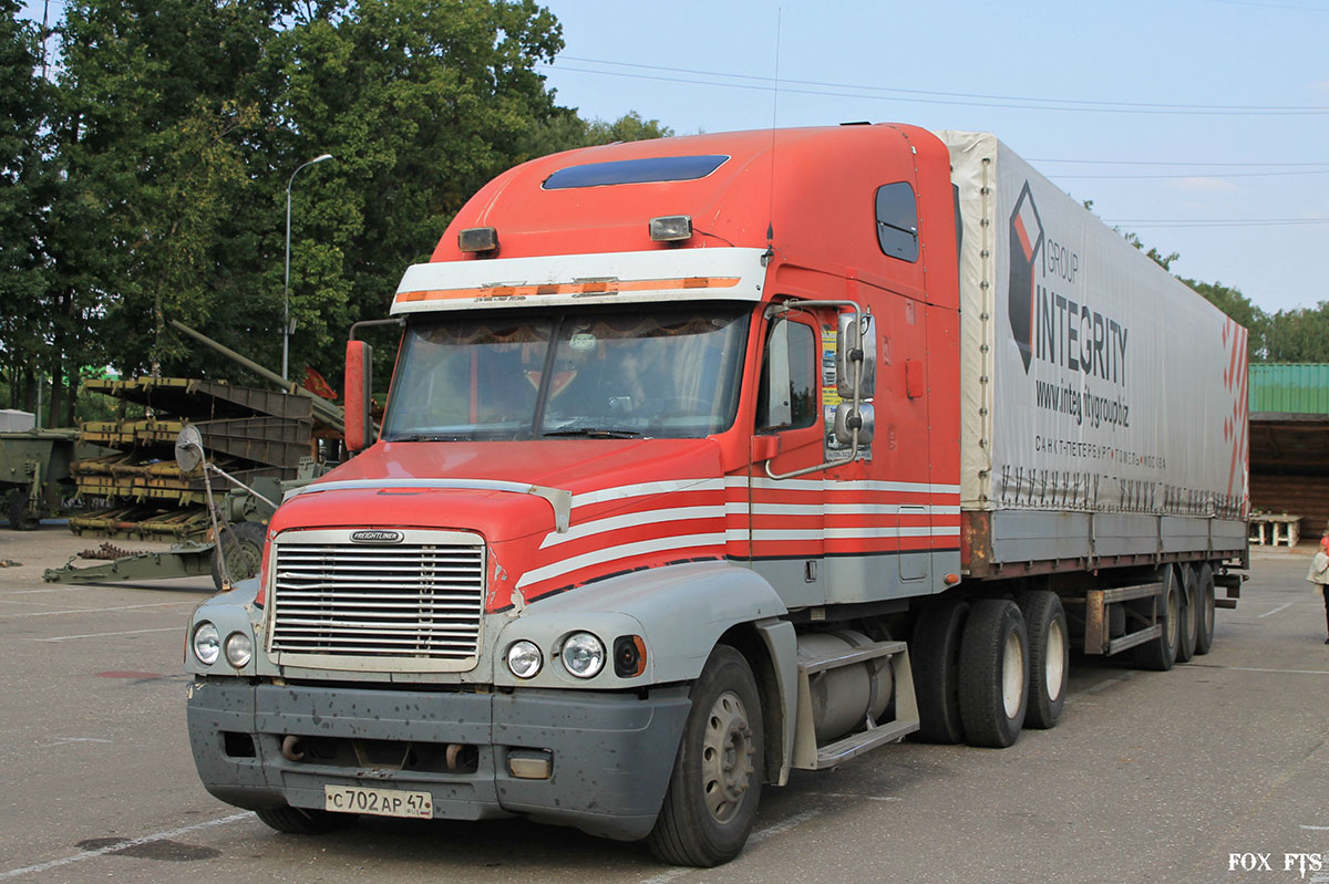 Ленинградская область, № С 702 АР 47 — Freightliner Century Class