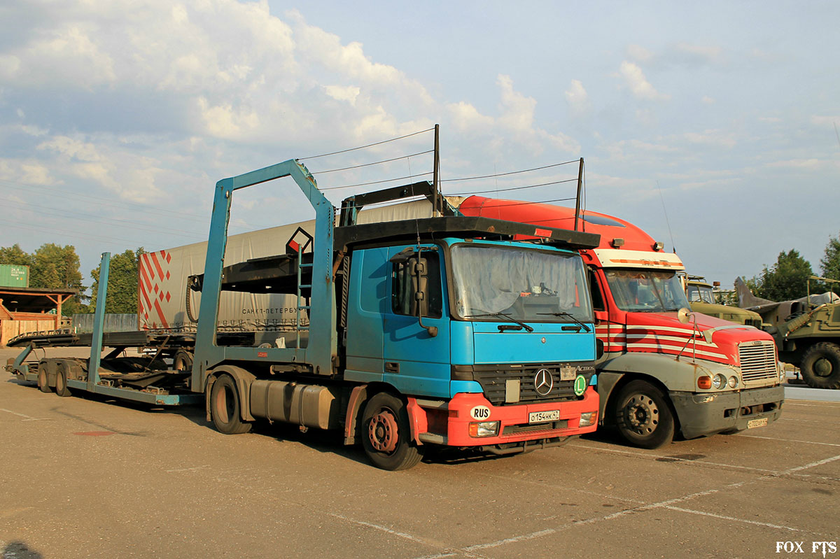 Ленинградская область, № О 154 НК 47 — Mercedes-Benz Actros ('1997)