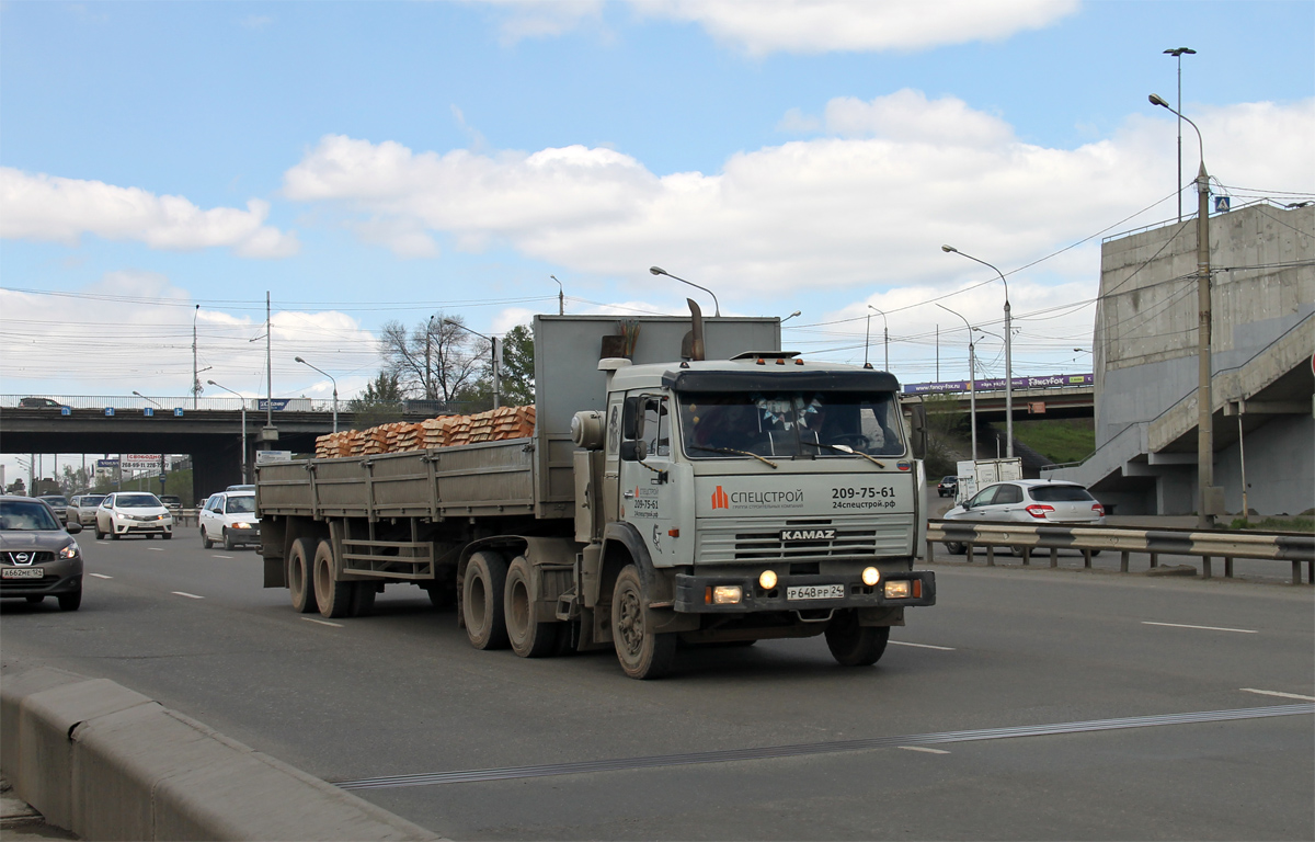 Красноярский край, № Р 648 РР 24 — КамАЗ-54112