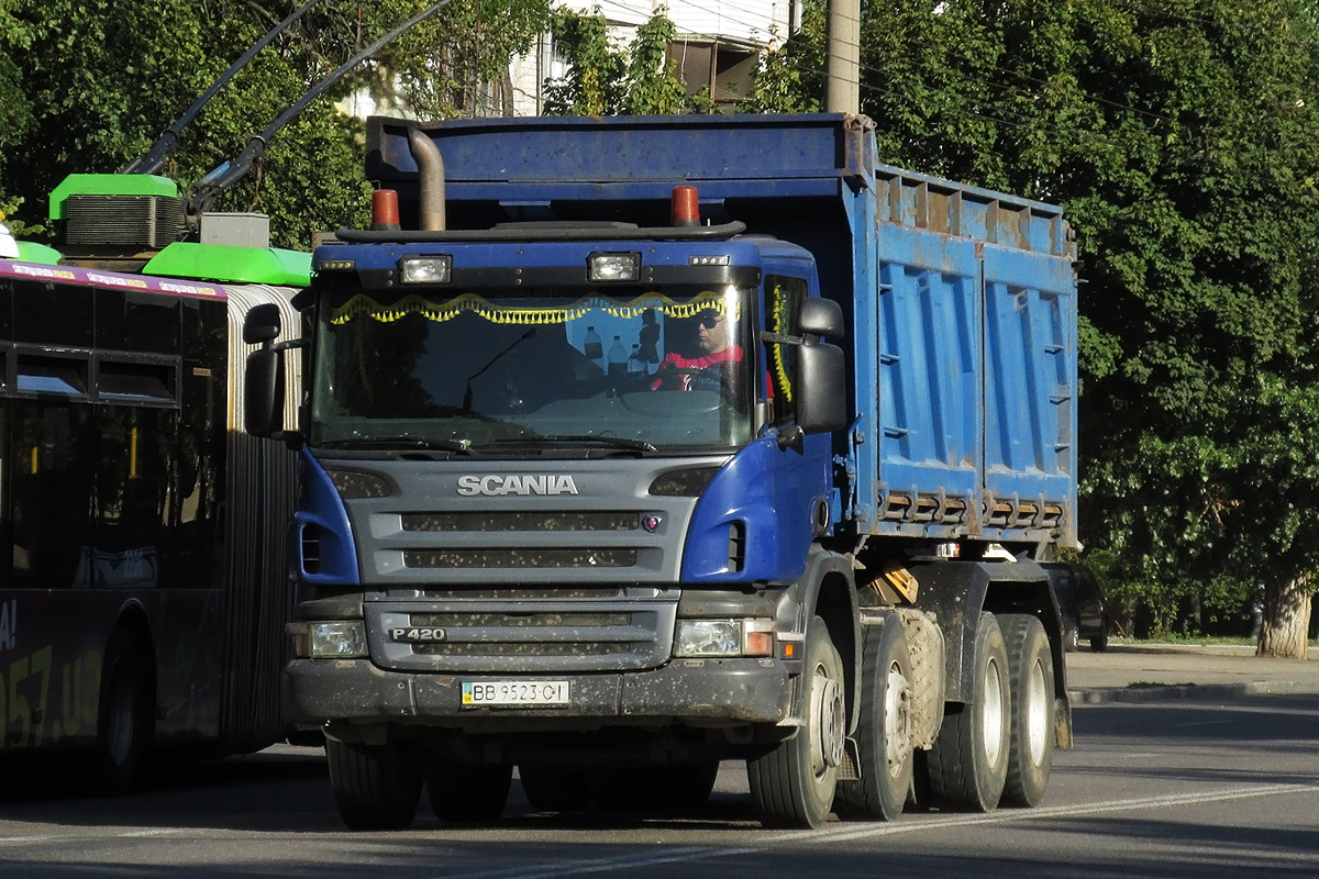 Луганская область, № ВВ 9523 СІ — Scania ('2004) P420