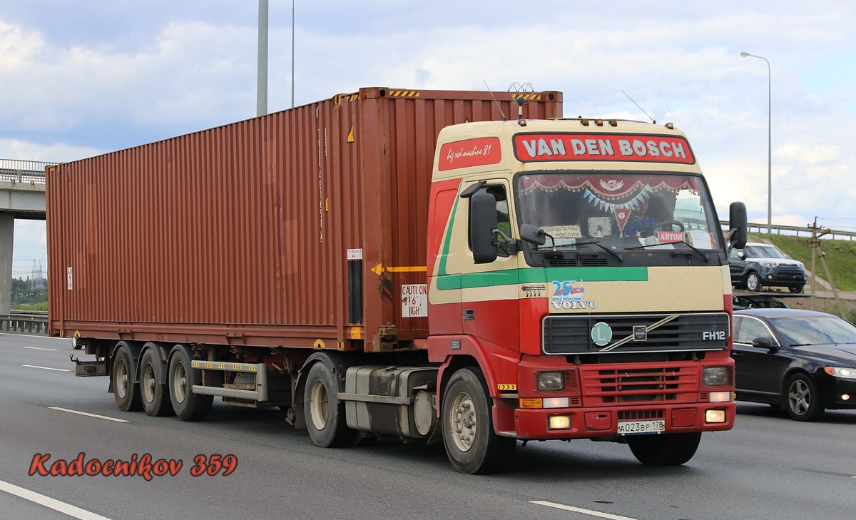 Санкт-Петербург, № А 023 ВР 178 — Volvo ('1993) FH12.420