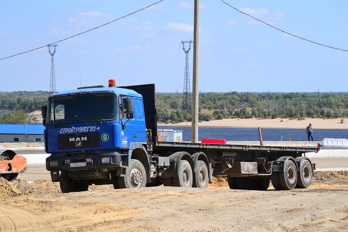 Тюменская область, № О 733 ХЕ 72 — MAN F2000 33.414