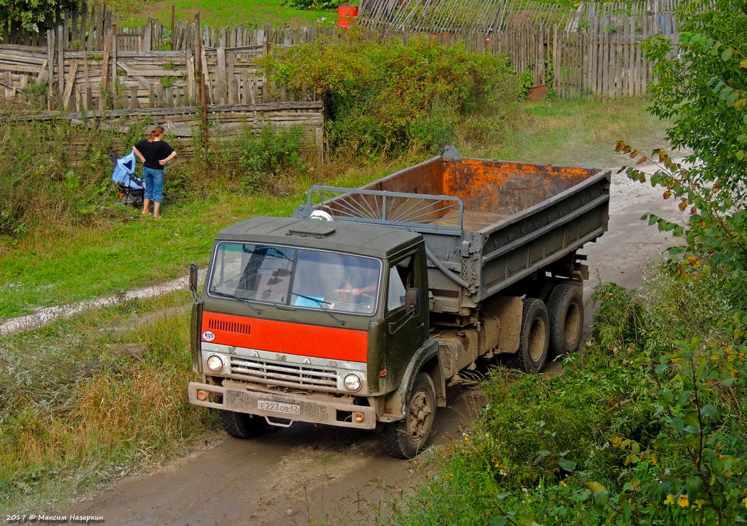 Рязанская область, № Е 223 ОВ 62 — КамАЗ-53213