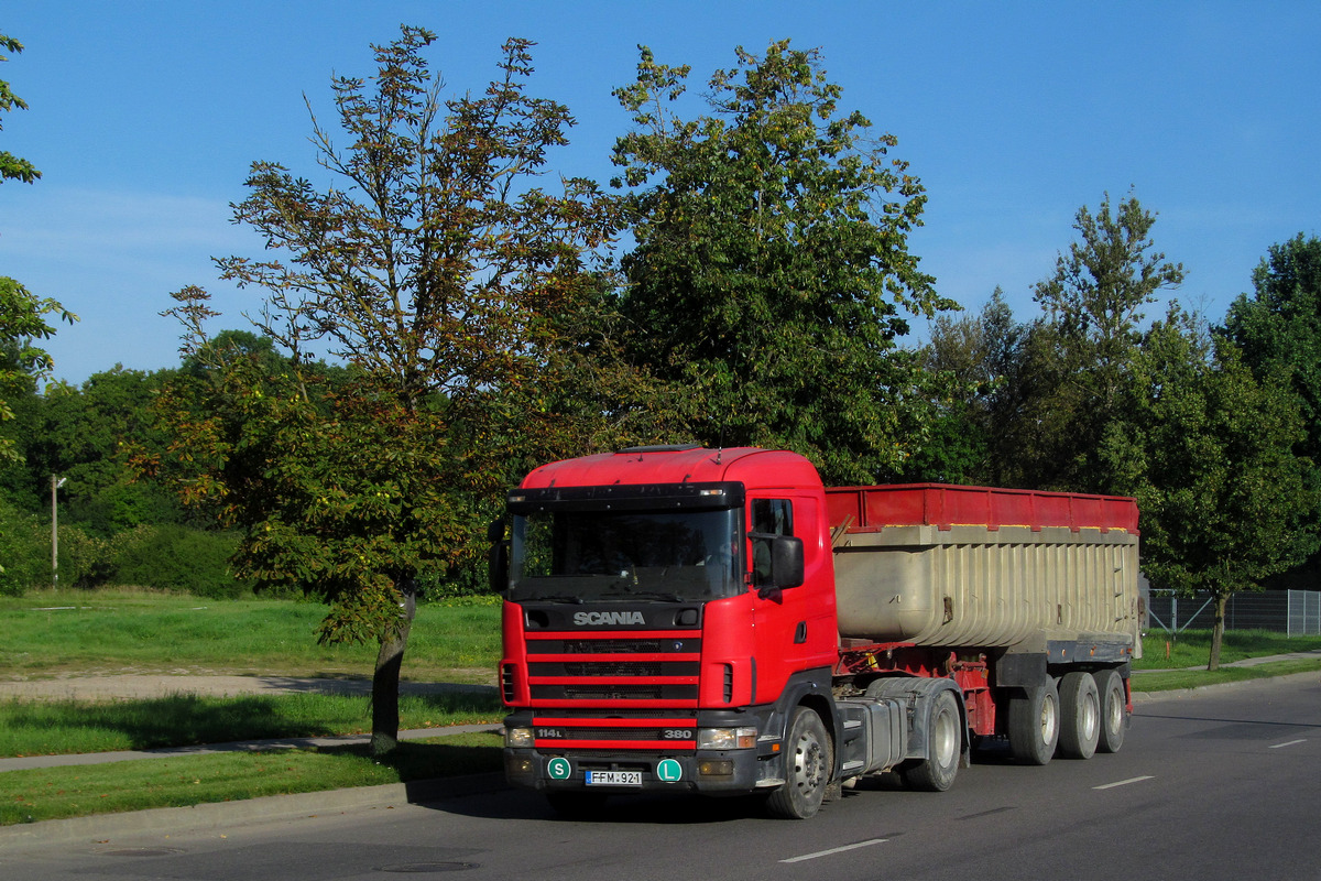 Литва, № FFM 921 — Scania ('1996) R114L