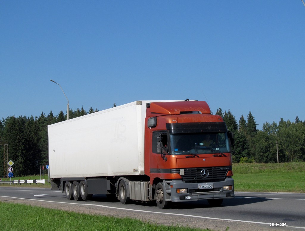 Витебская область, № АК 2800-2 — Mercedes-Benz Actros ('1997)