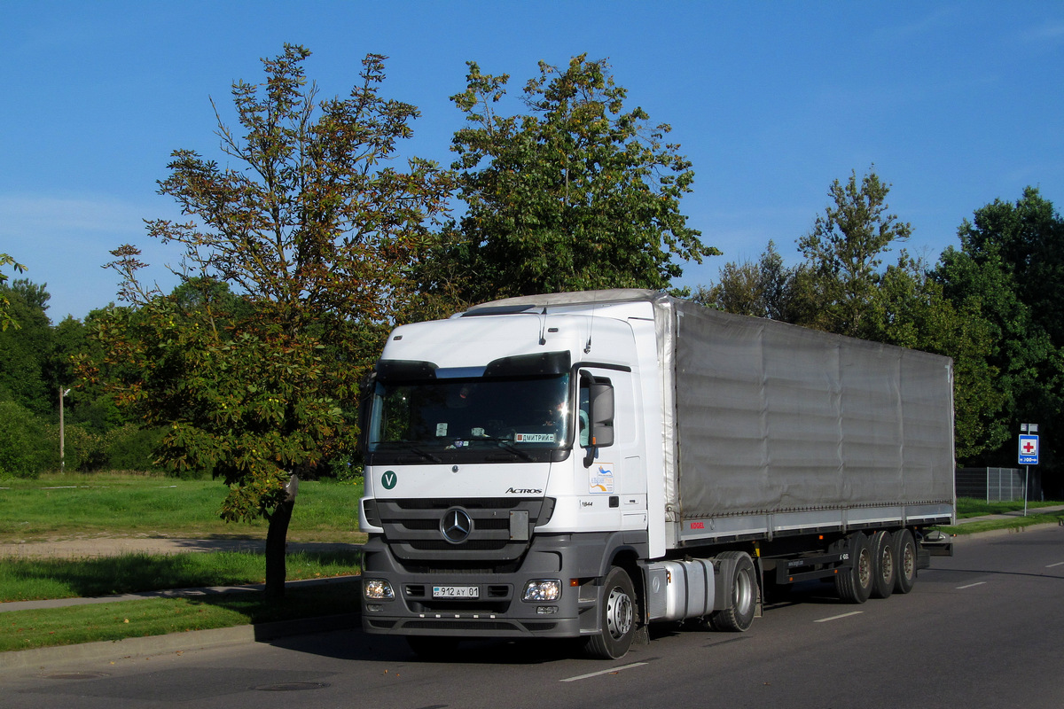 Астана, № 912 AY 01 — Mercedes-Benz Actros ('2009) 1844