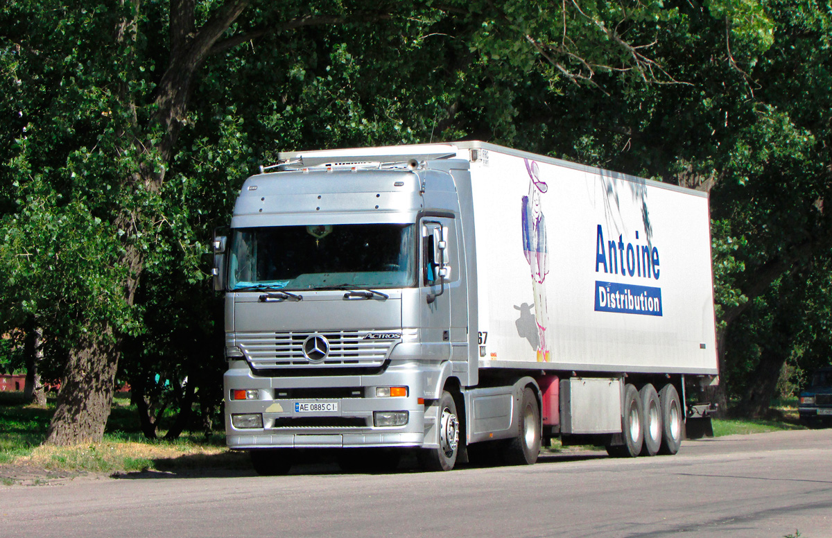 Днепропетровская область, № АЕ 0885 СІ — Mercedes-Benz Actros ('1997) 1843