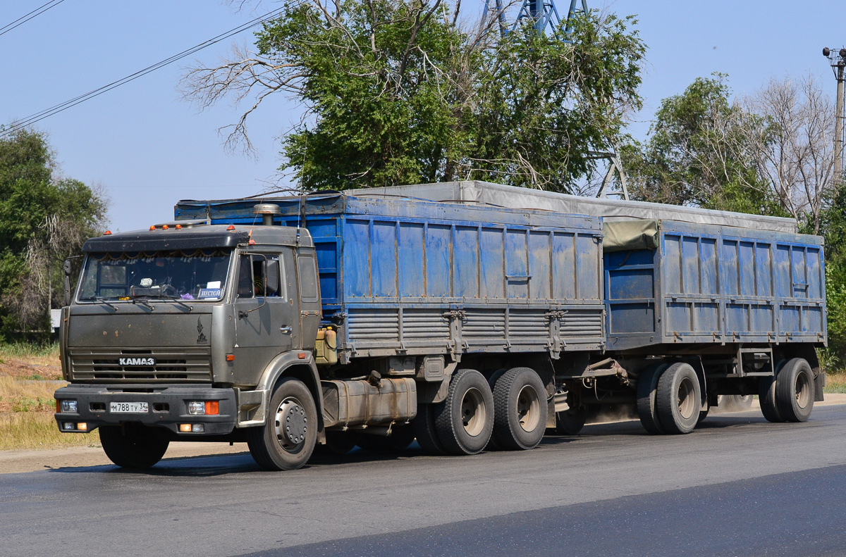 Волгоградская область, № М 788 ТУ 34 — КамАЗ-53215 [532150]