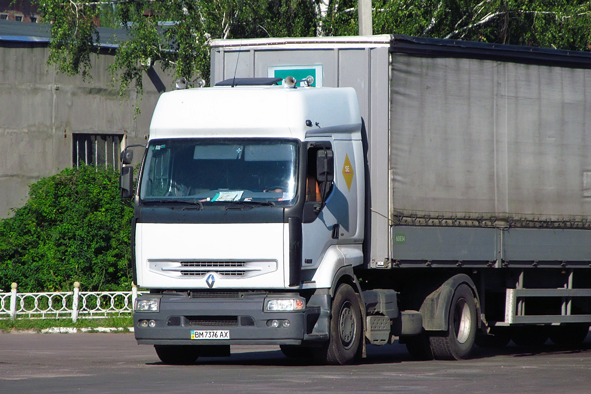 Сумская область, № ВМ 7376 АХ — Renault Premium ('1996)