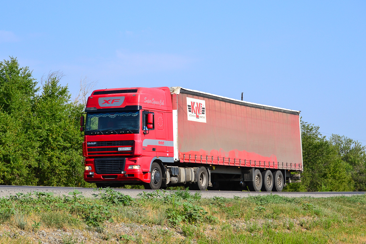 Саратовская область, № Х 553 РА 64 — DAF XF95 FT