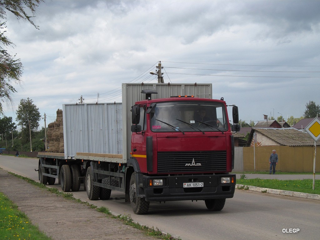 Витебская область, № АК 1051-2 — МАЗ-5336 (общая модель)