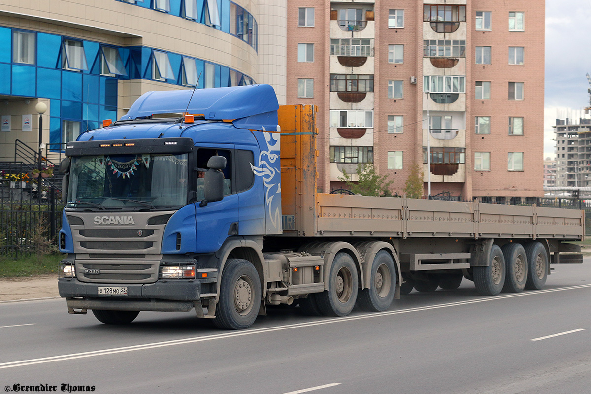 Саха (Якутия), № Х 128 МО 33 — Scania ('2011) P440