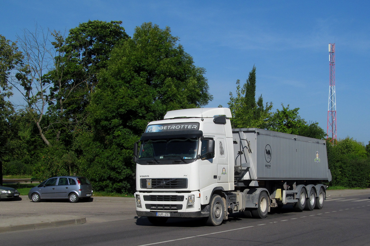 Литва, № GUK 257 — Volvo ('2002) FH12.400