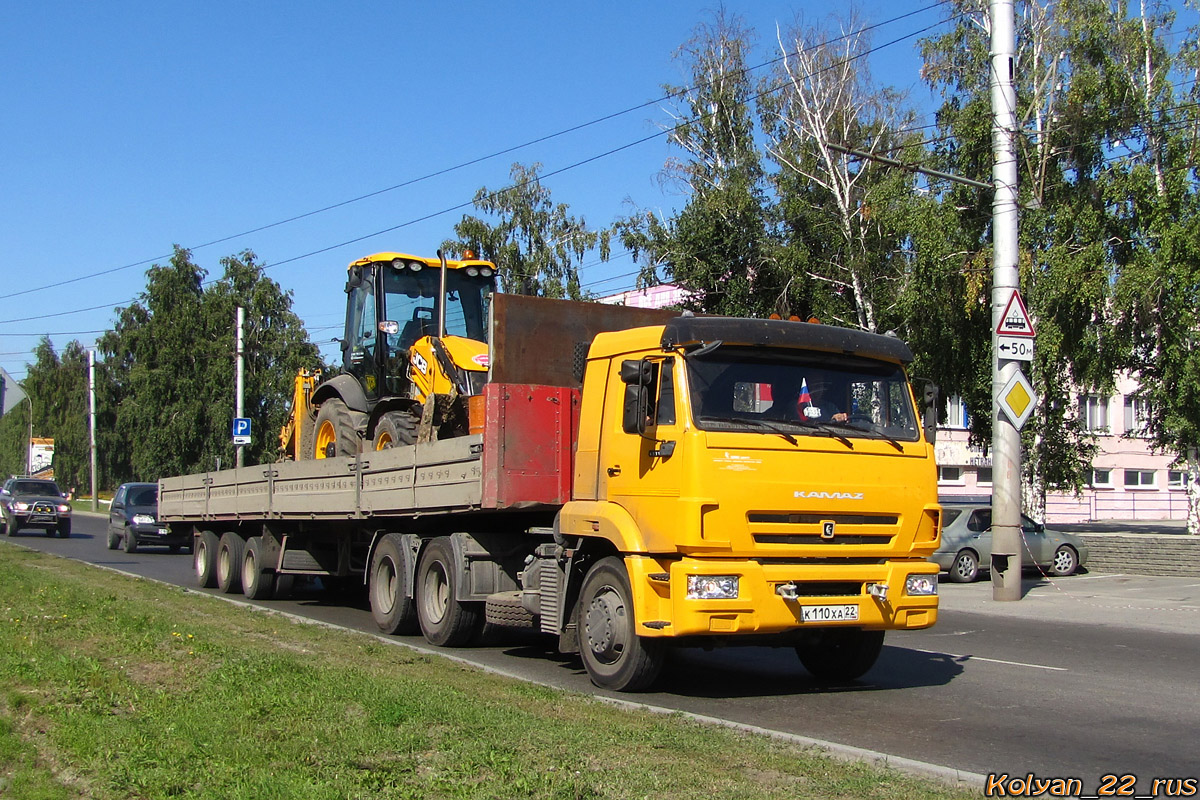 Алтайский край, № К 110 ХА 22 — КамАЗ-65116-A4