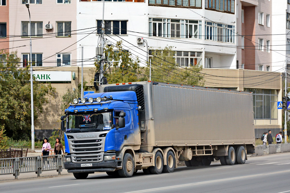 Саха (Якутия), № М 449 КХ 14 — Scania ('2013) G400