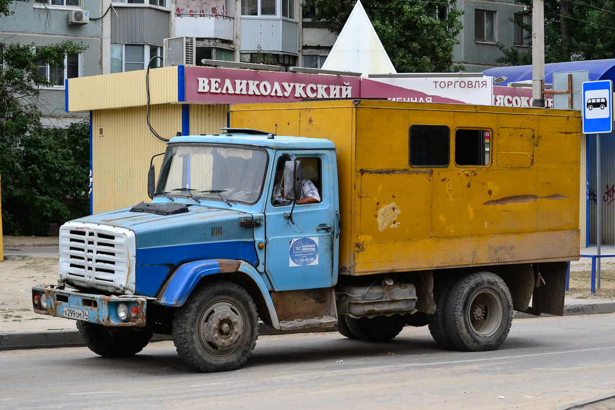 Волгоградская область, № А 299 ОМ 34 — ЗИЛ-433362