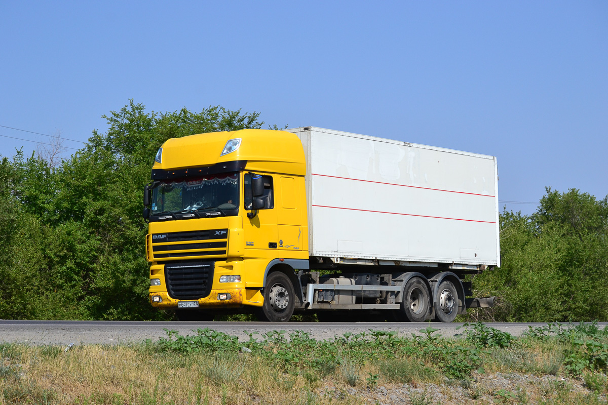 Краснодарский край, № Р 647 ЕУ 123 — DAF XF105 FAR