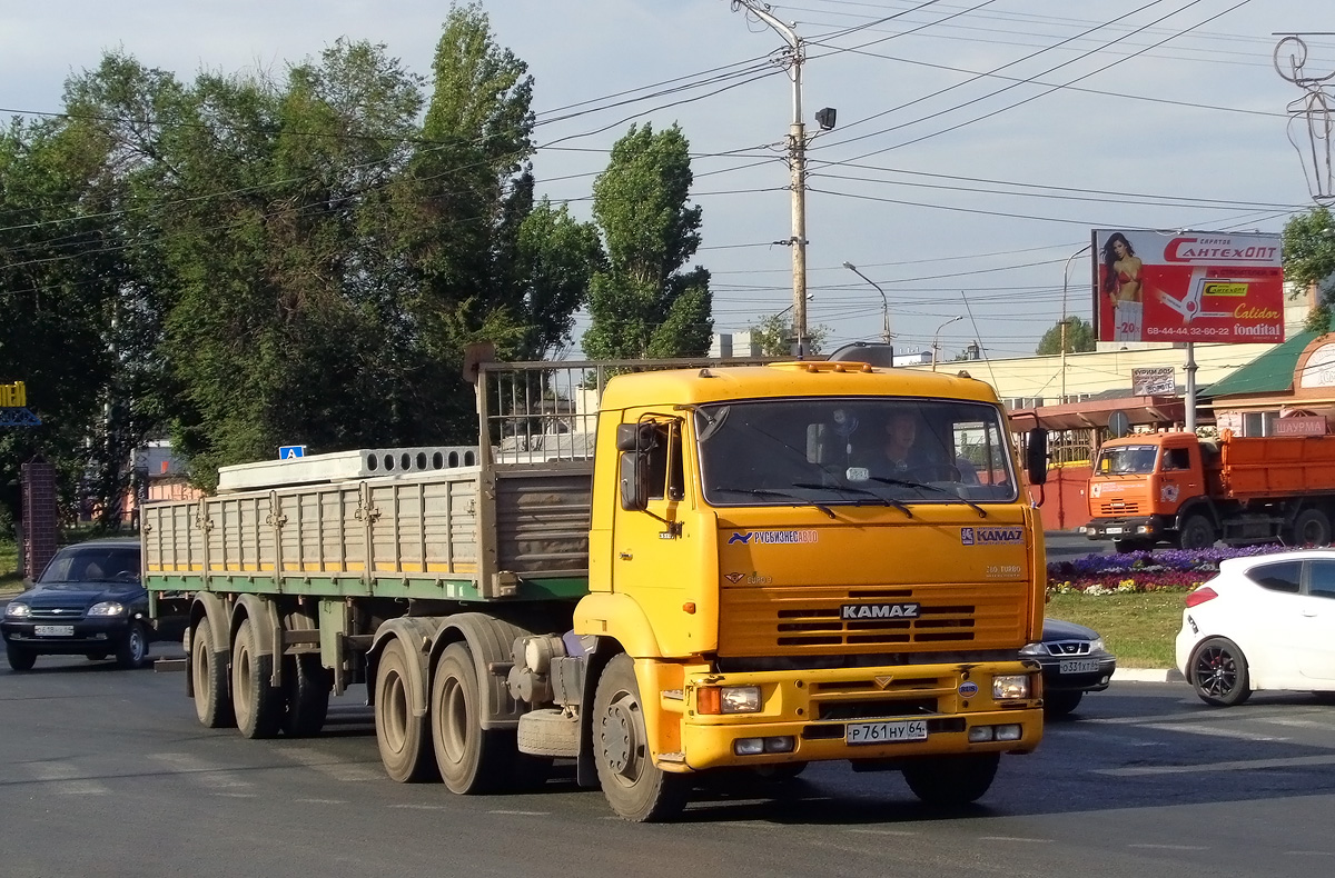 Саратовская область, № Р 761 НУ 64 — КамАЗ-65116-62