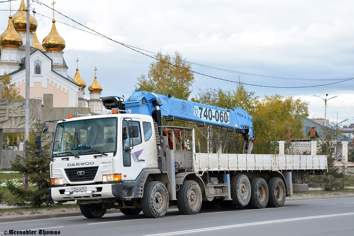 Саха (Якутия), № Т 324 ОМ 161 — Daewoo Novus