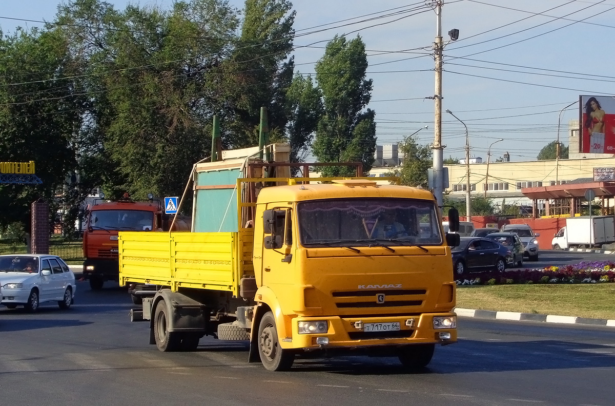 Саратовская область, № Т 717 ОТ 64 — КамАЗ-4308-H3