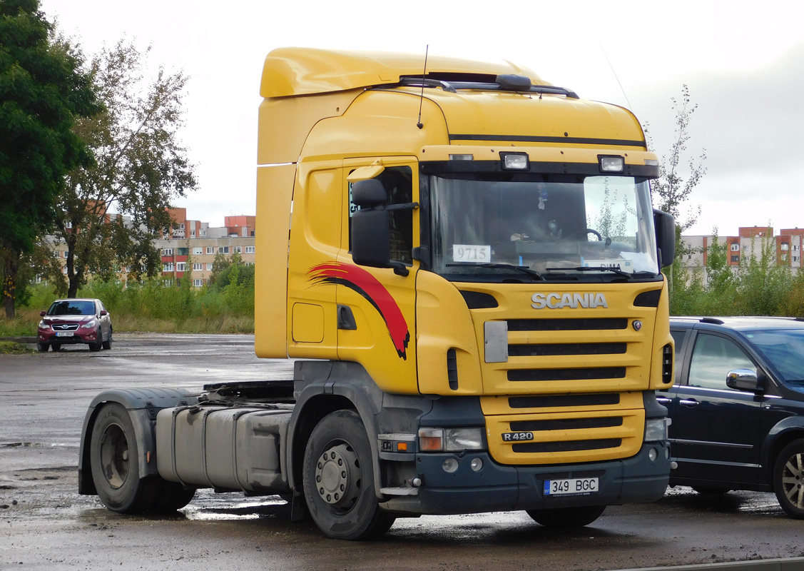 Эстония, № 349 BGC — Scania ('2004) R420