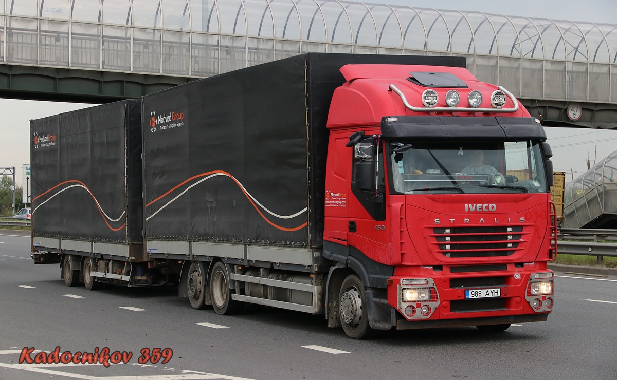 Эстония, № 988 AYH — IVECO Stralis ('2002) 450