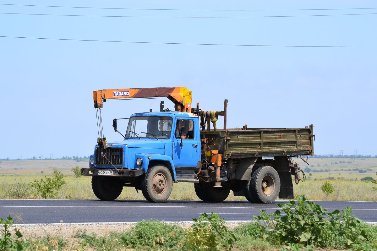 Волгоградская область, № Р 206 КУ 34 — ГАЗ-33072