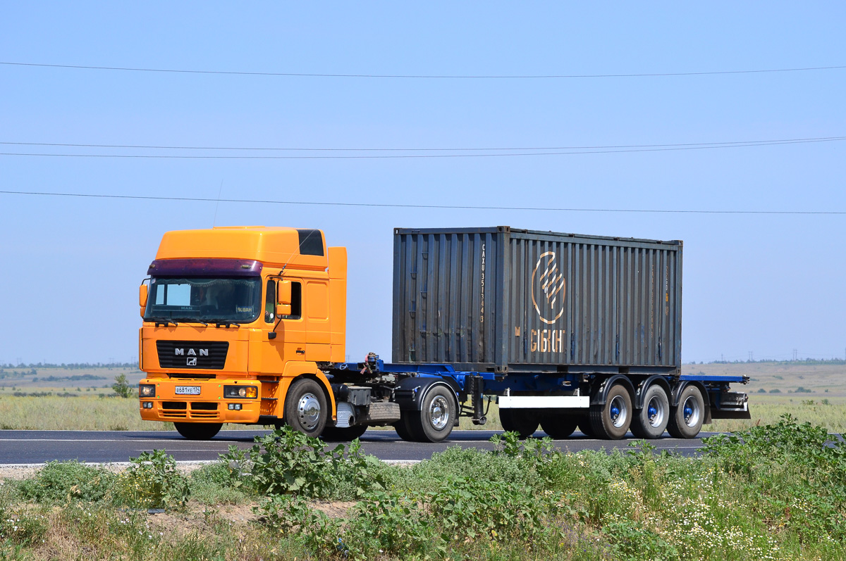 Волгоградская область, № В 681 УЕ 134 — MAN F2000 19.464