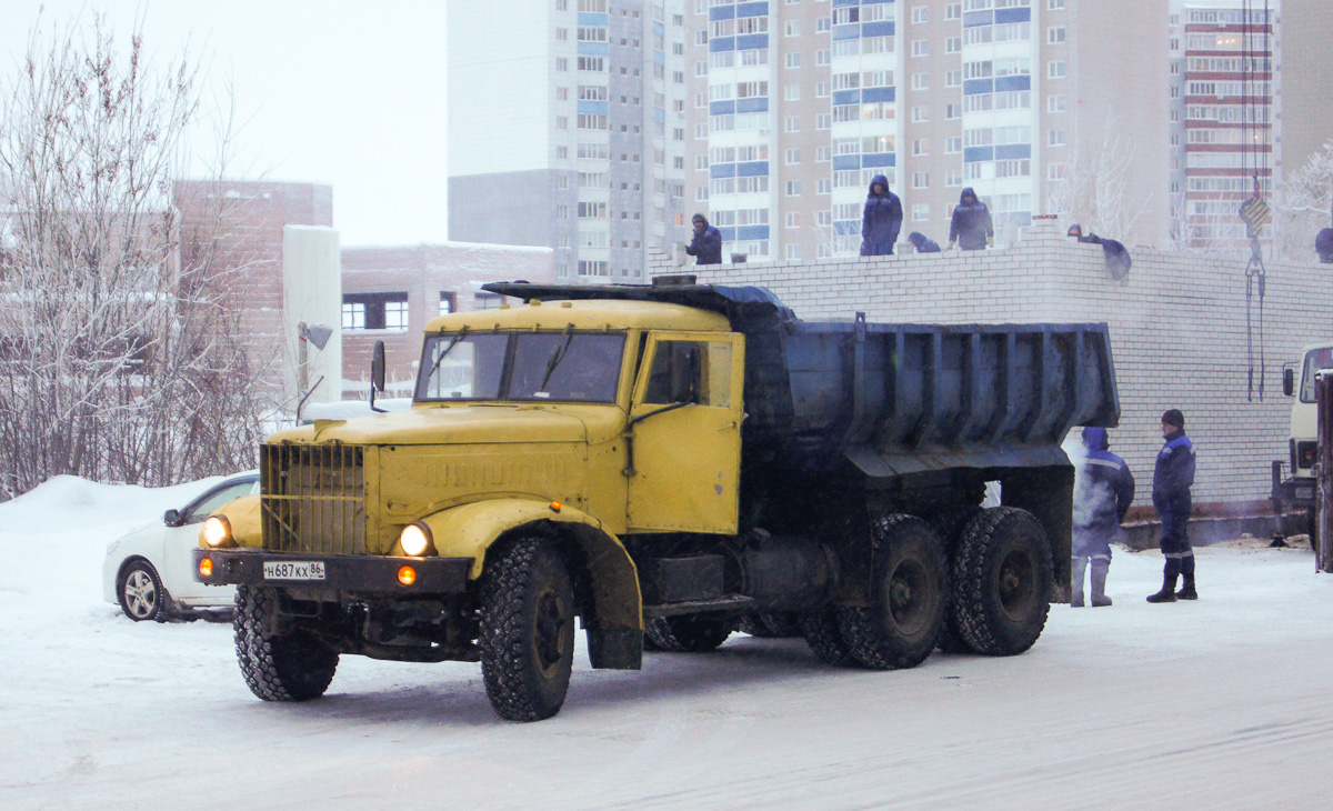 Ханты-Мансийский автоном.округ, № Н 687 КХ 86 — КрАЗ-256Б1