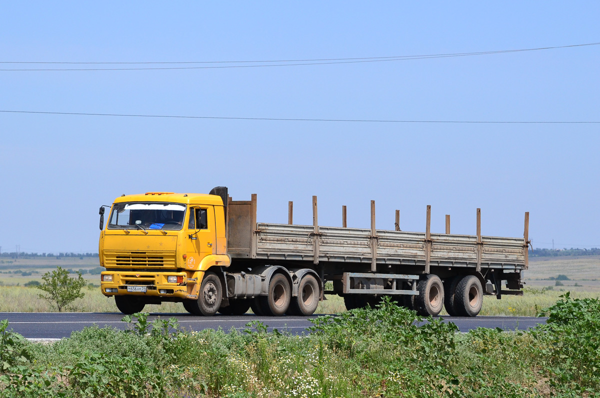 Волгоградская область, № М 656 АМ 34 — КамАЗ-65116-62